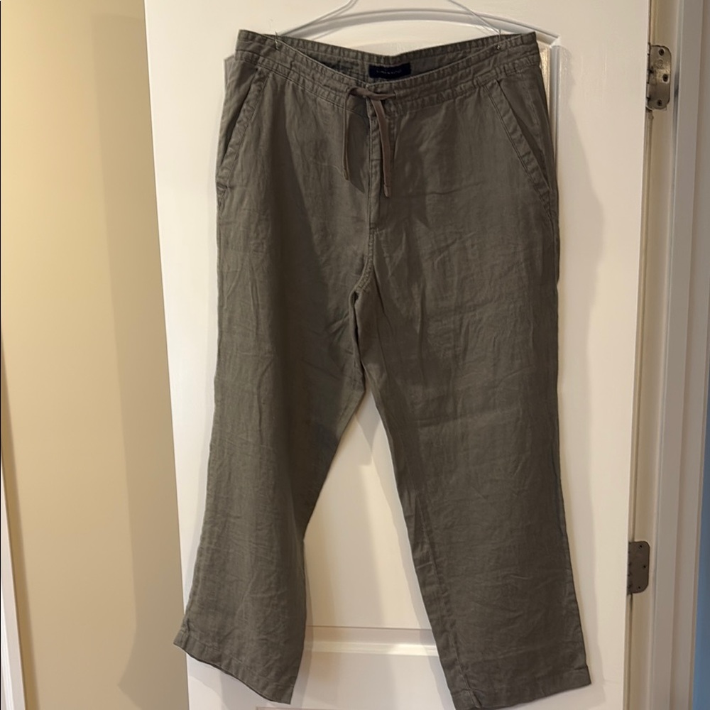 Gray Casual Pants